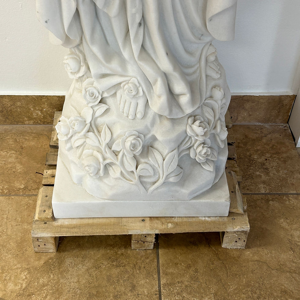 Thumbnail: Our Lady of Lourdes Carved  Religious Statue