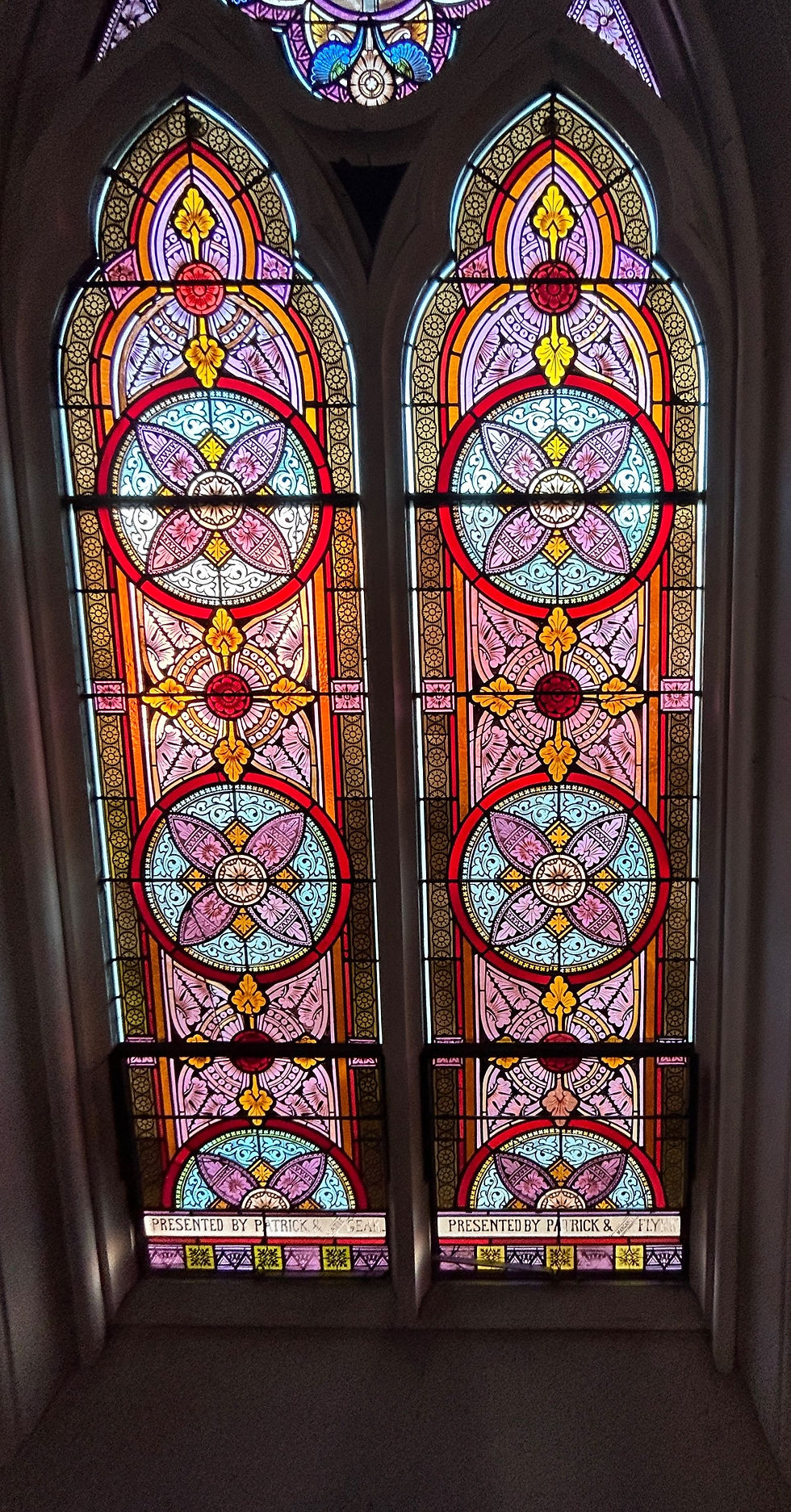 Antique Victorian Stained Glass Window From Europe To You