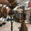 Thumbnail: Antique Gothic Copper and Glass  Church Light