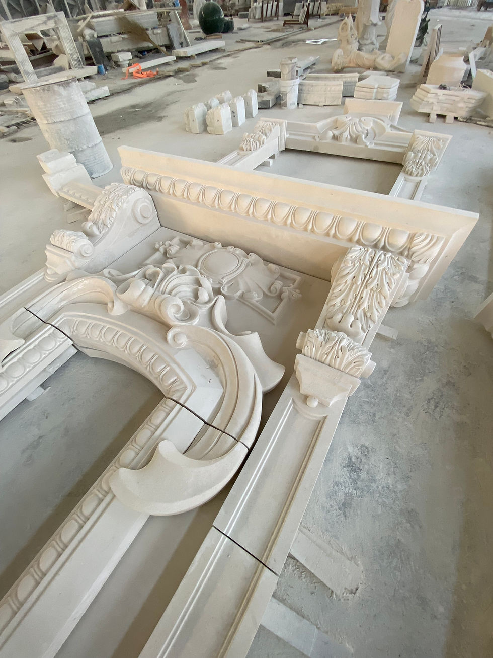 Thumbnail: Limestone Carved Window Surrounds