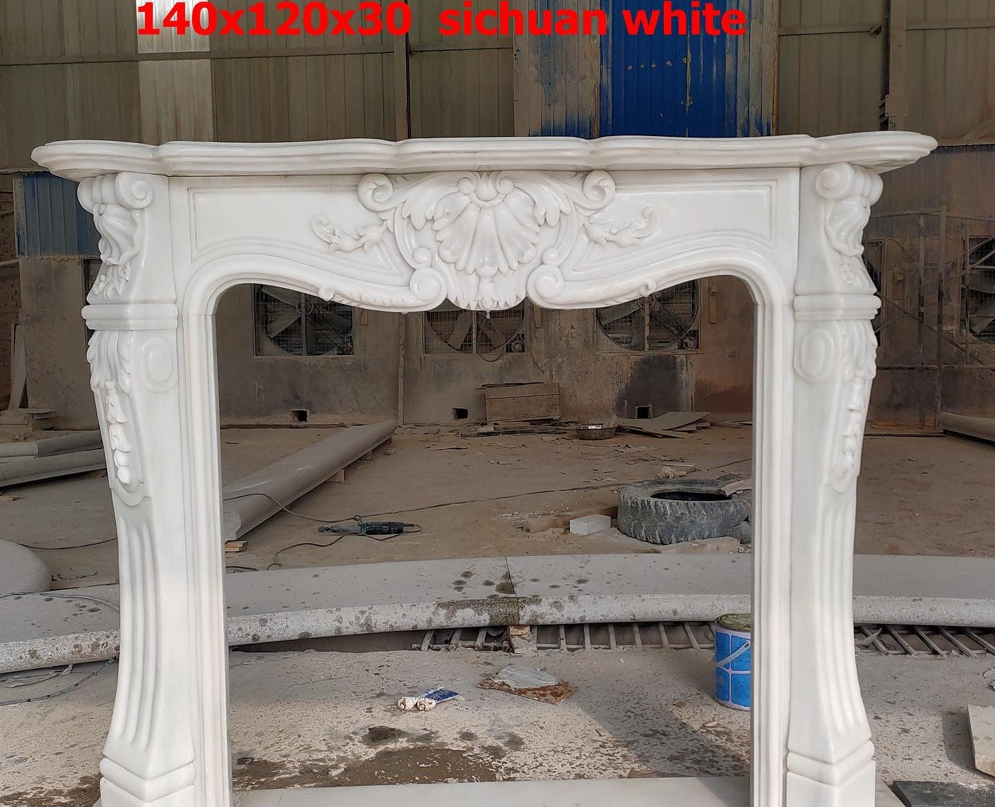 Marble Fireplace Mantel