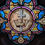Thumbnail: Antique Stained Glass Church Window