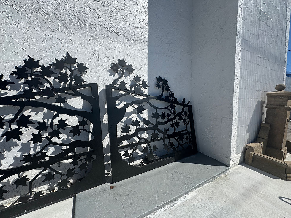 Thumbnail: Tree of Life Hand Made Driveway Gate