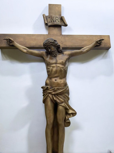 Large Bronze Jesus on the Cross Statue | From Europe To You