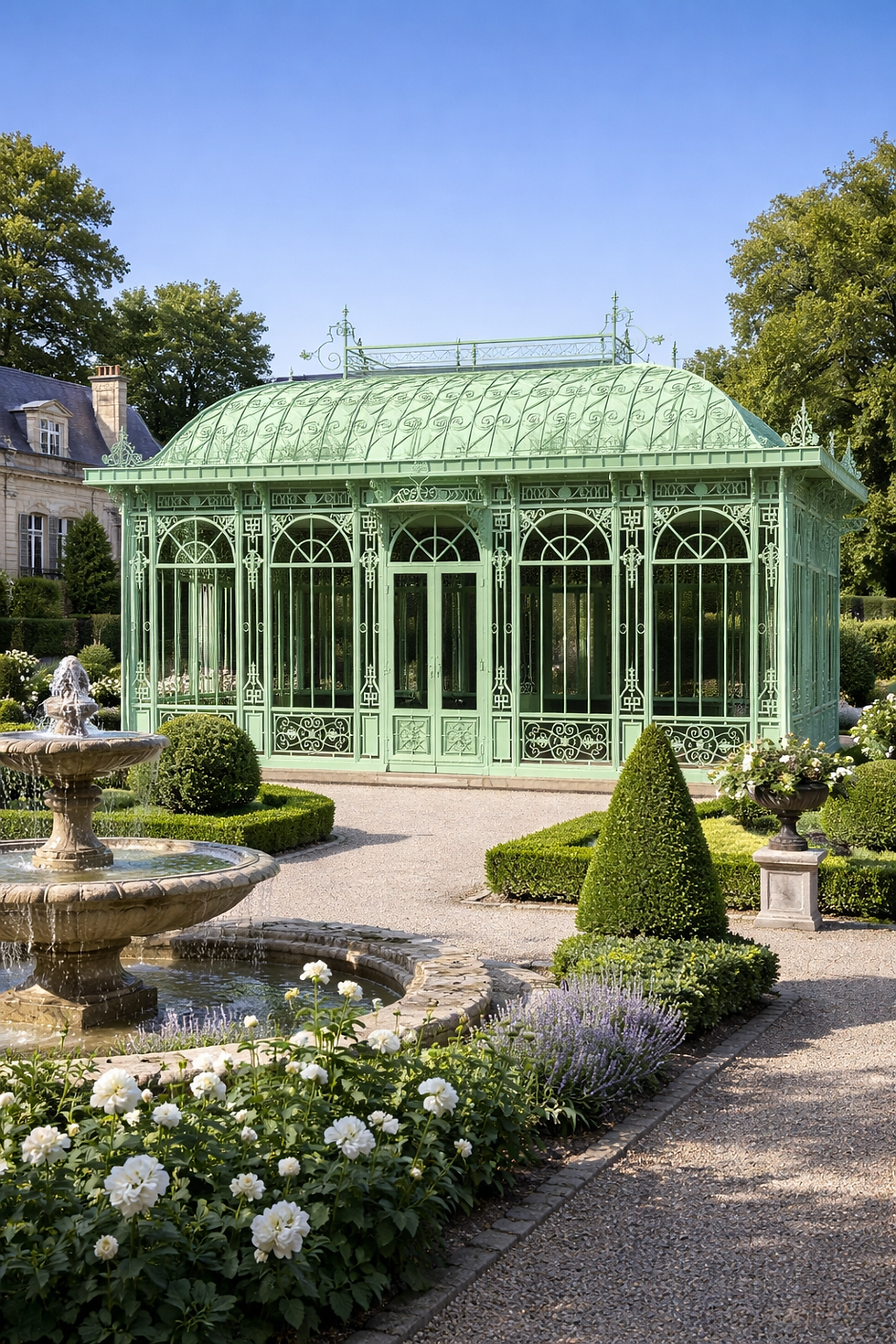 Thumbnail: Tubular Steel Victorian Style Gazebo