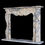 Thumbnail: Italian Arabascato French Style Fireplace Mantel