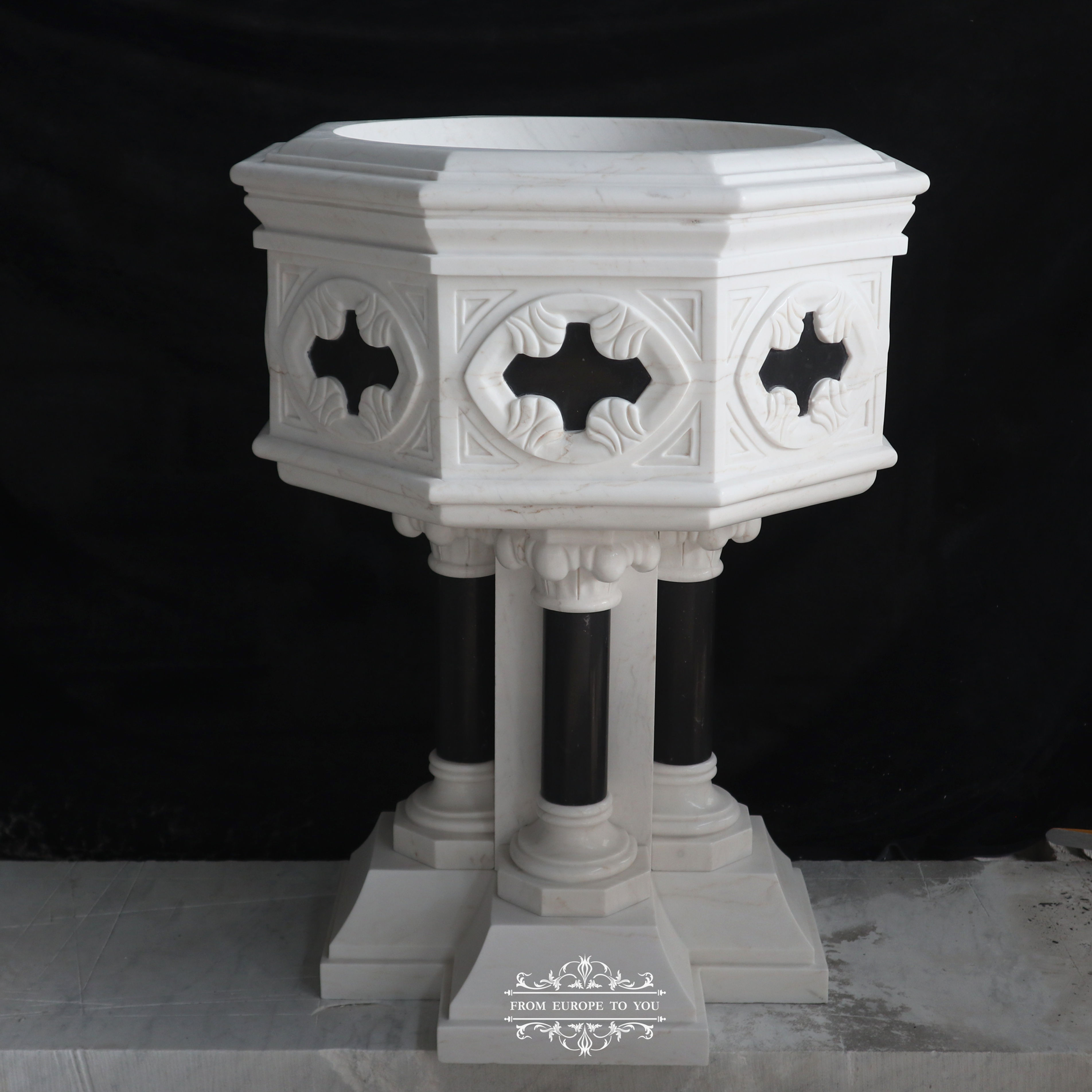 marble font for church