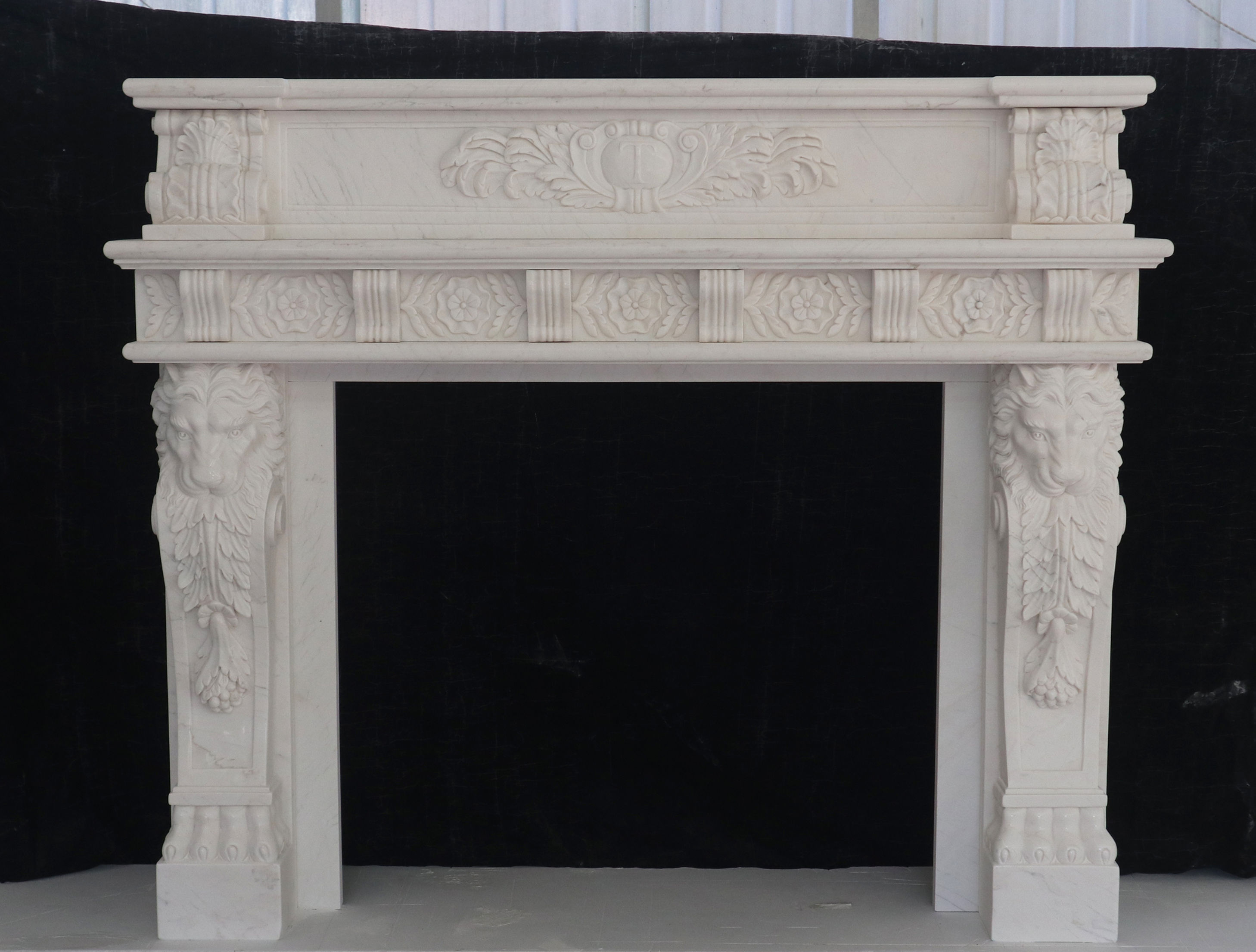 Marble Fireplace Mantel