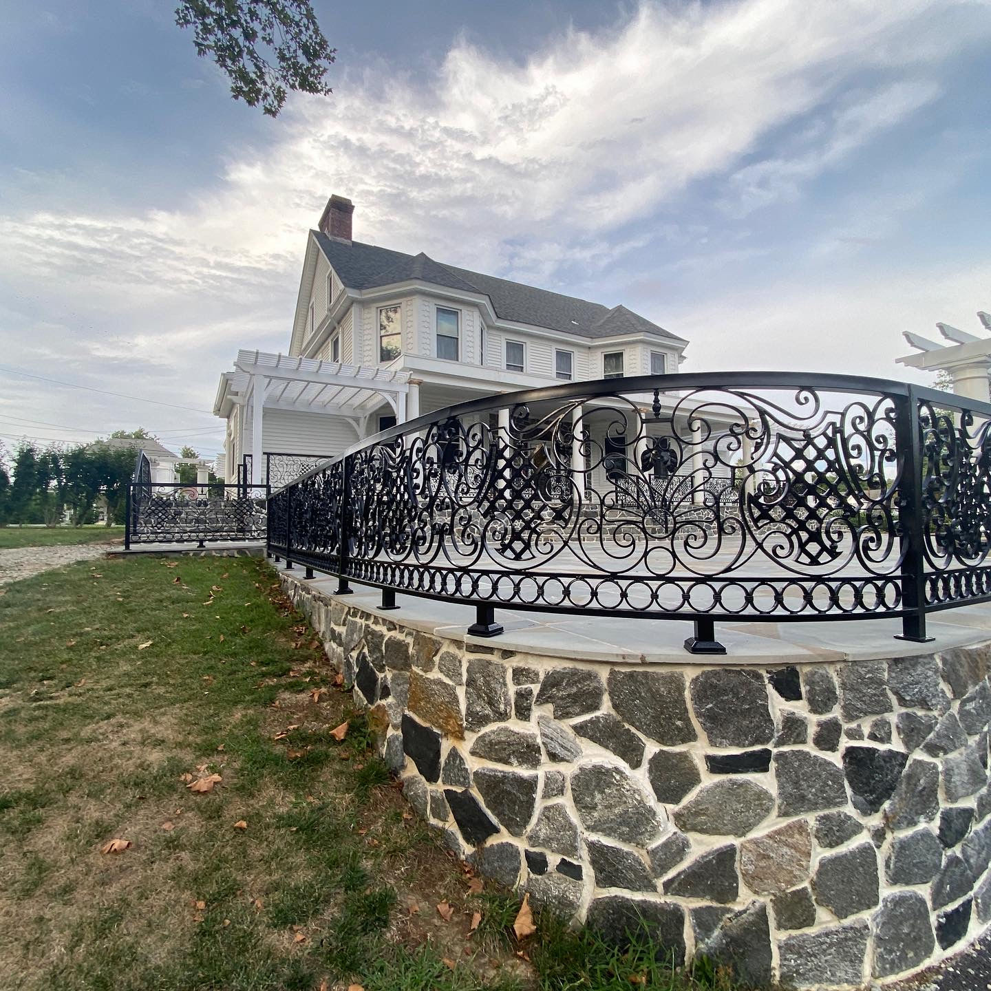 Wrought Iron Balcony Railings