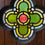 Thumbnail: Antique Quatrefoil Stained Glass Window