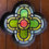 Thumbnail: Antique Quatrefoil Stained Glass Window
