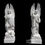 Thumbnail: Carved Marble Large Religious Church Angels