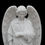 Thumbnail: Carved Marble Church Angel Statues