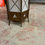 Thumbnail: Antique Gothic Copper and Glass  Church Light