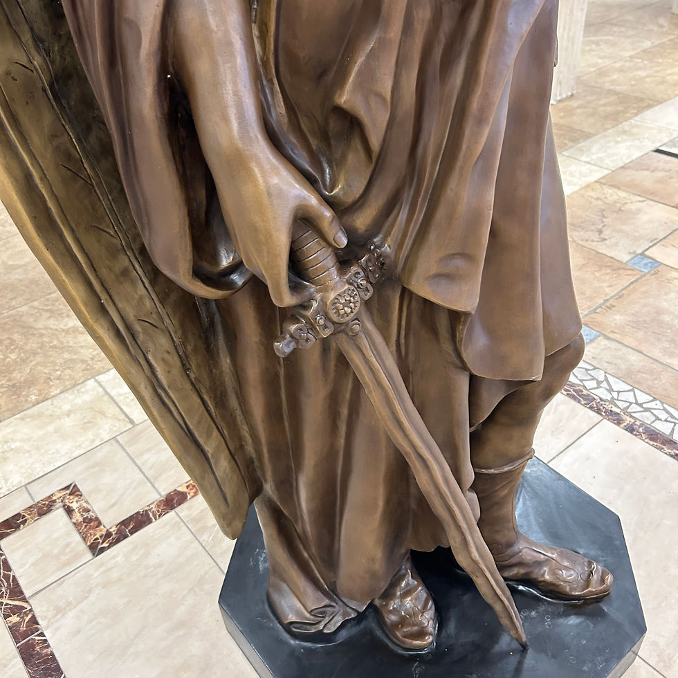 Thumbnail: Bronze St. Michael Statue