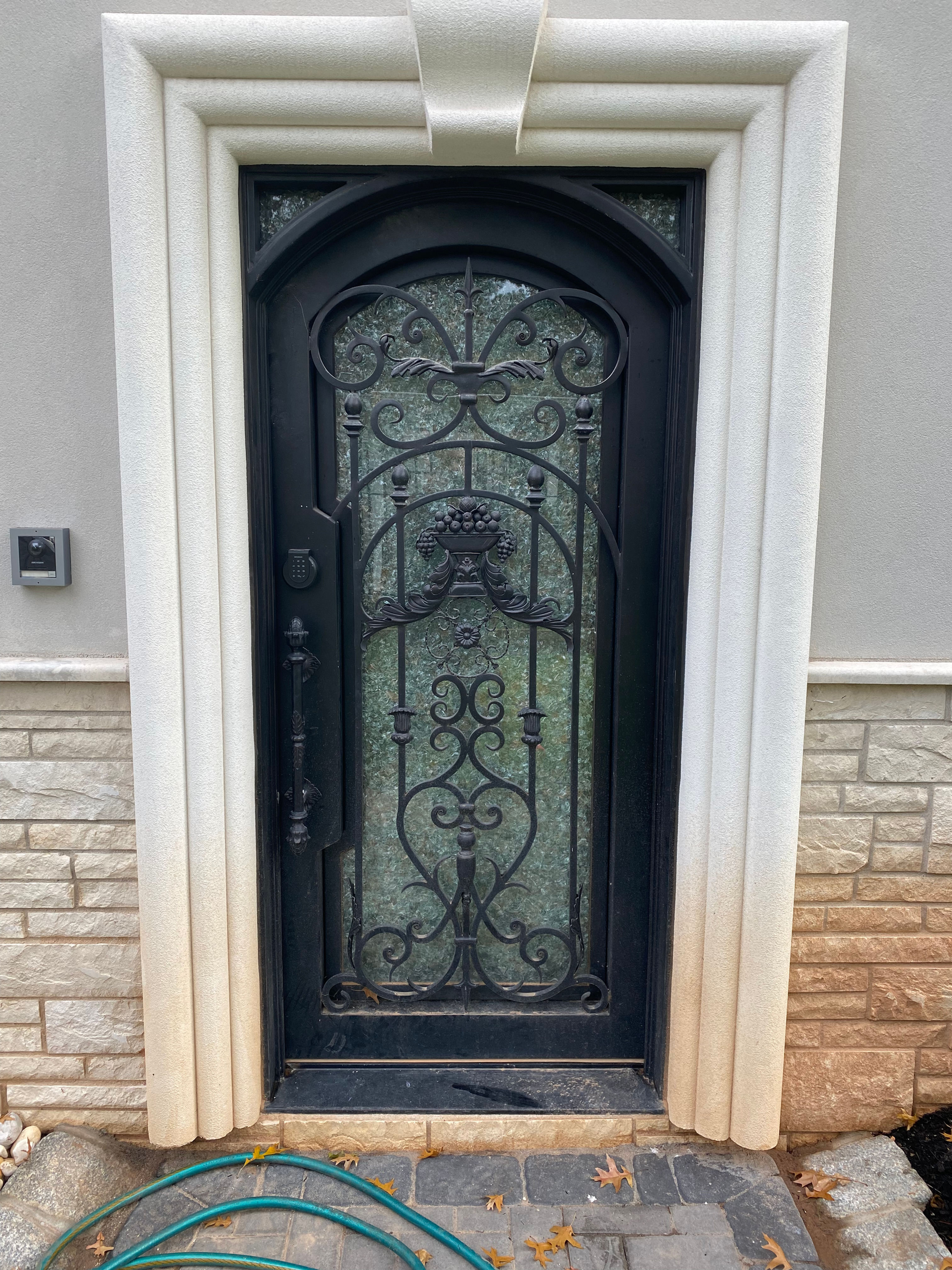 Iron Exterior Door