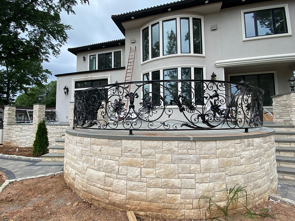 Thumbnail: Wrought Iron Railings