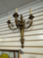 Thumbnail: Antique French Bronze Wall Sconces
