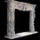 Thumbnail: Italian Arabascato French Style Fireplace Mantel