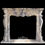 Thumbnail: Italian Arabascato French Style Fireplace Mantel