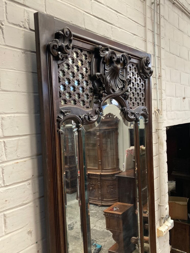 Thumbnail: Monumental Antique Console and Mirror