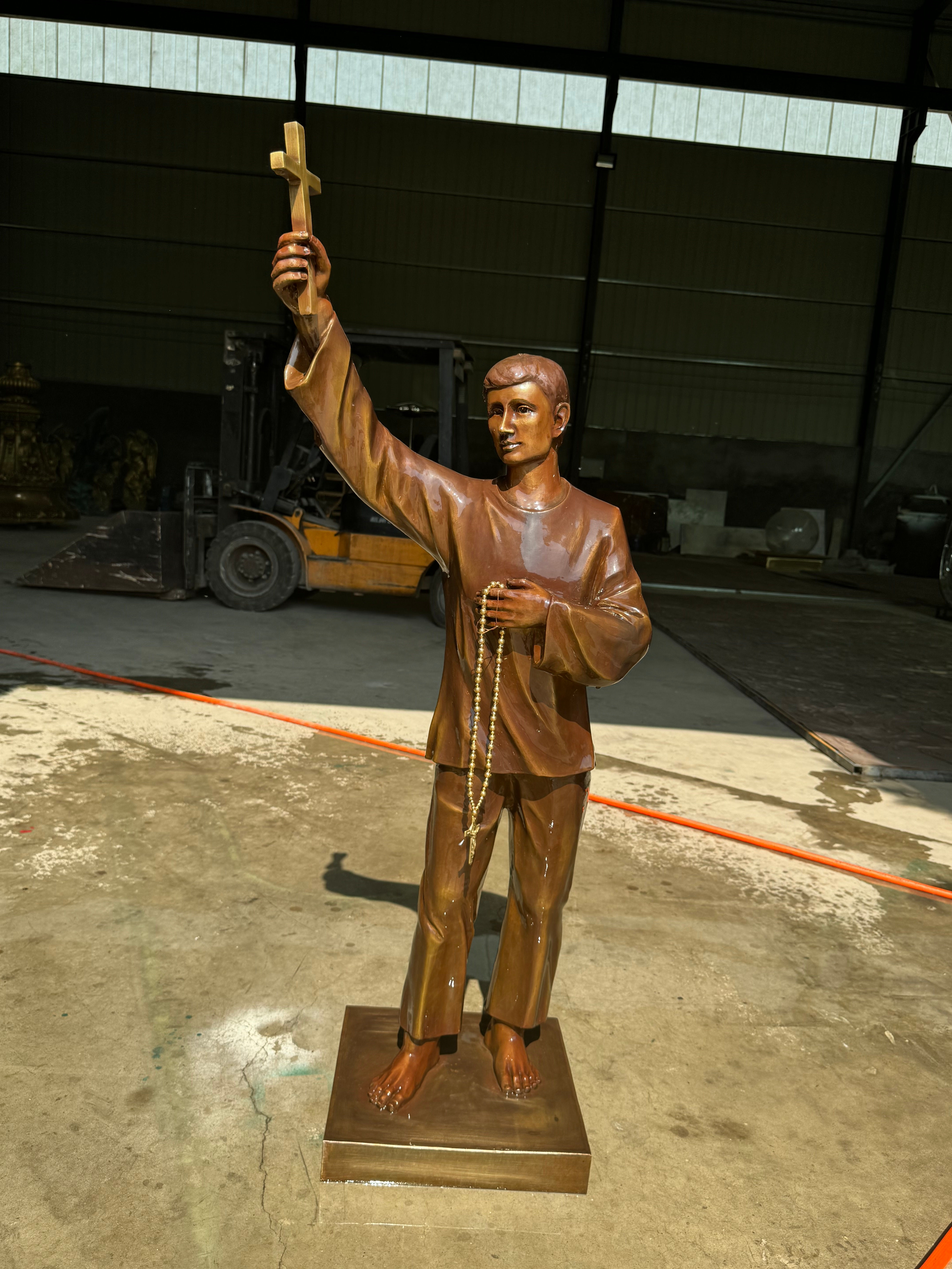 Bronze Lorenzo Ruiz Religious Statue