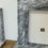Thumbnail: Mid Century Modern Marble Fireplace
