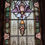 Thumbnail: Mayer of Munich Antique Stained Glass Cherub Window