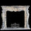 Thumbnail: Italian Arabascato French Style Fireplace Mantel