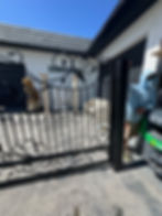 Thumbnail: Wrought Iron Victorian Style Driveway Gates