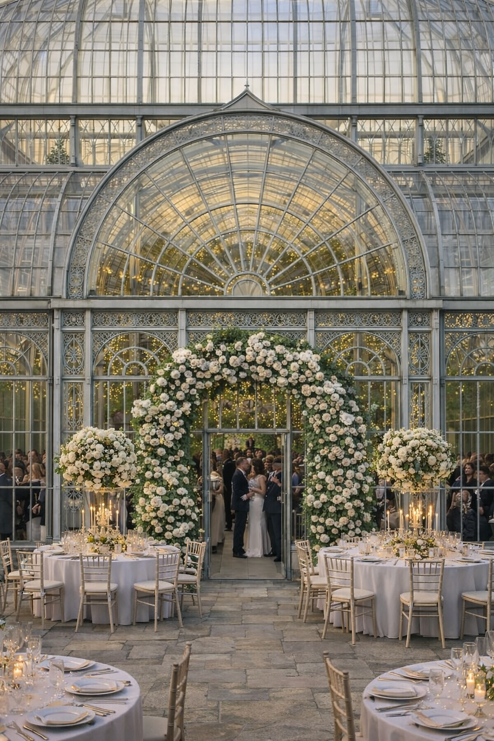 Thumbnail: The Notre Dame Glass and Steel Conservatory Structure