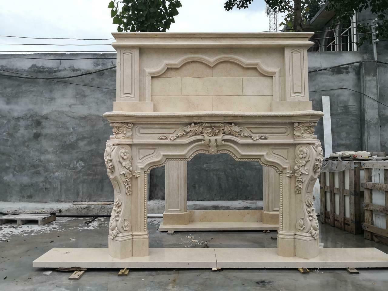 Marble Fireplace Mantel