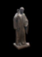 Thumbnail: Bronze St. Walter Religious Church Statue