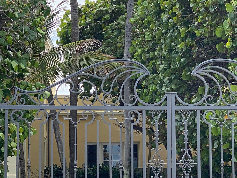 Thumbnail: Wrought Iron Driveway Gates