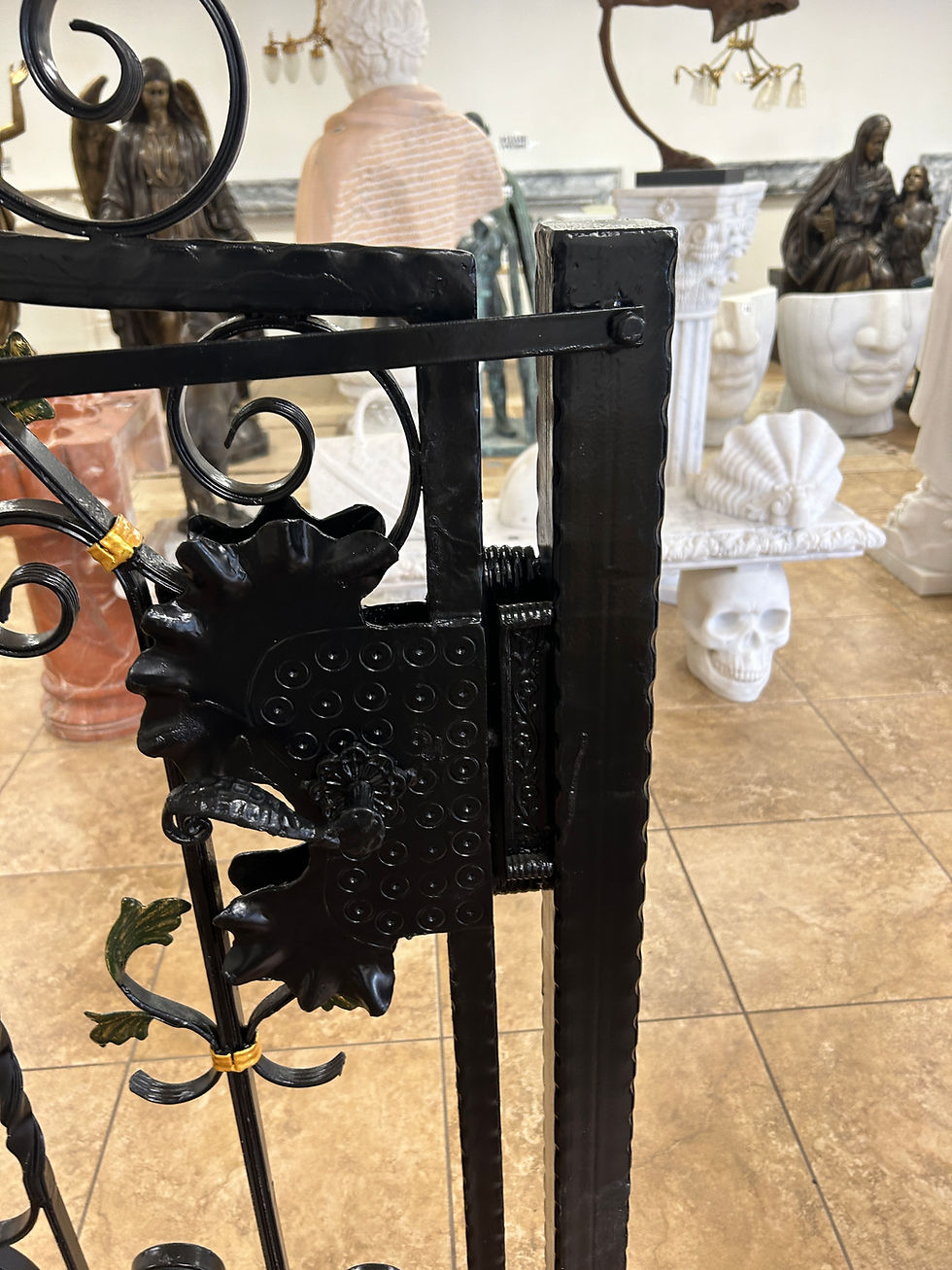 Thumbnail: Wrought Iron Handmade Entry Gate