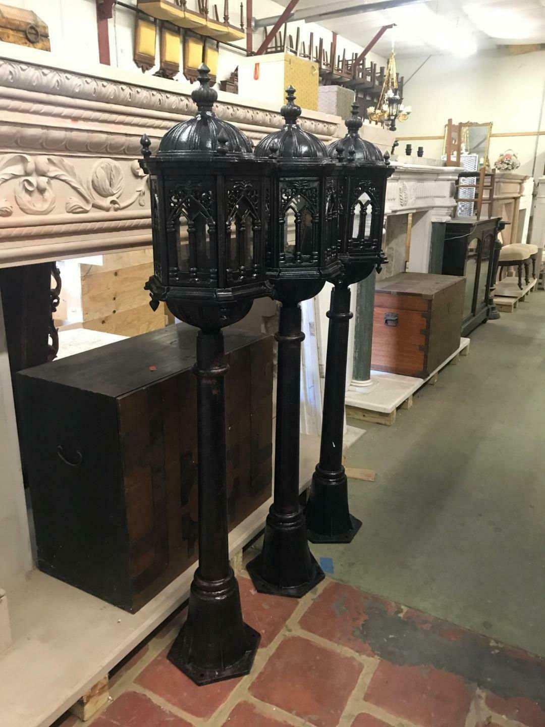 Cast Iron Gothic Style Street Light