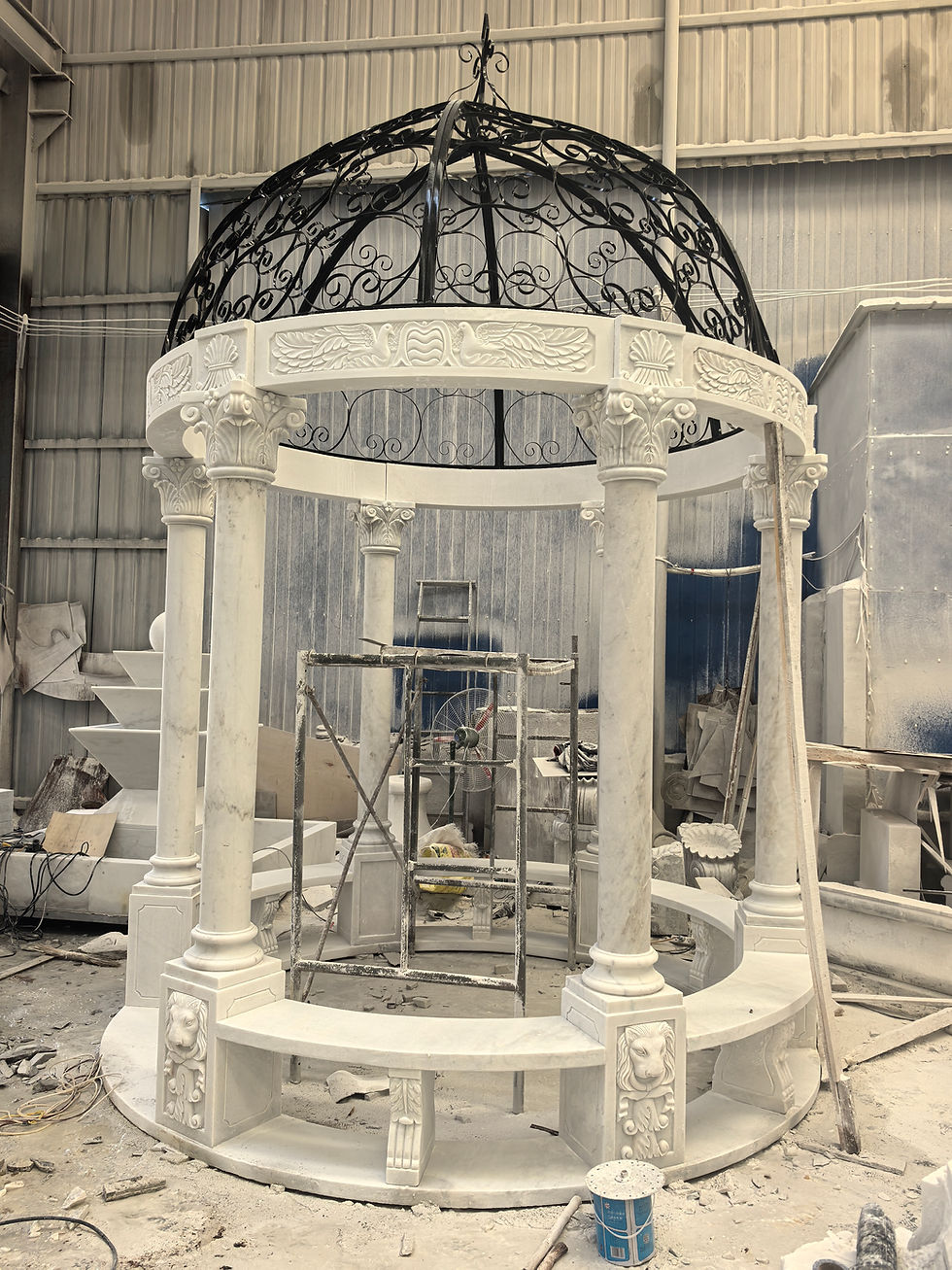 Thumbnail: european marble gazebo