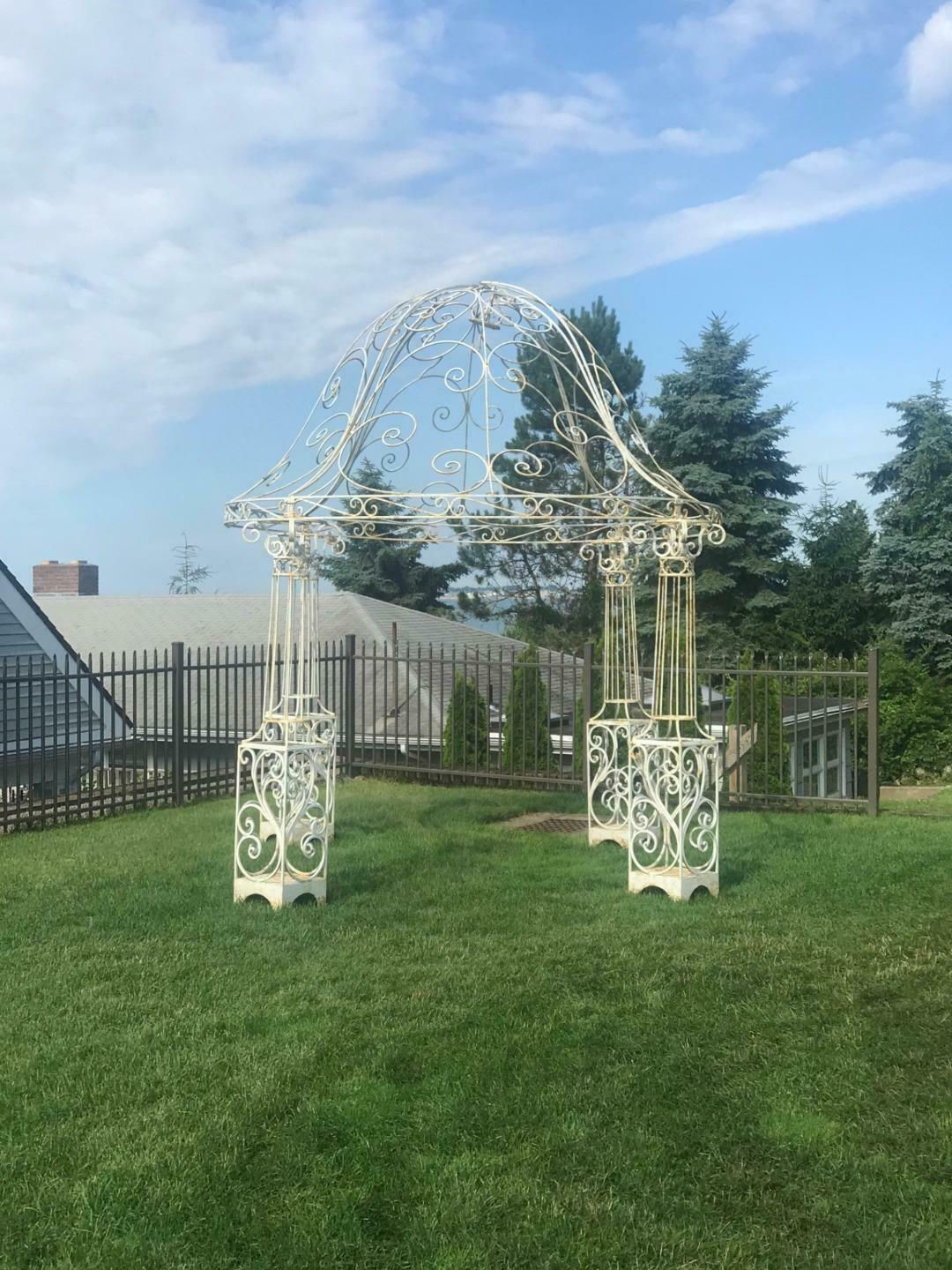 Wrought Iron Victorian Style Gazebo