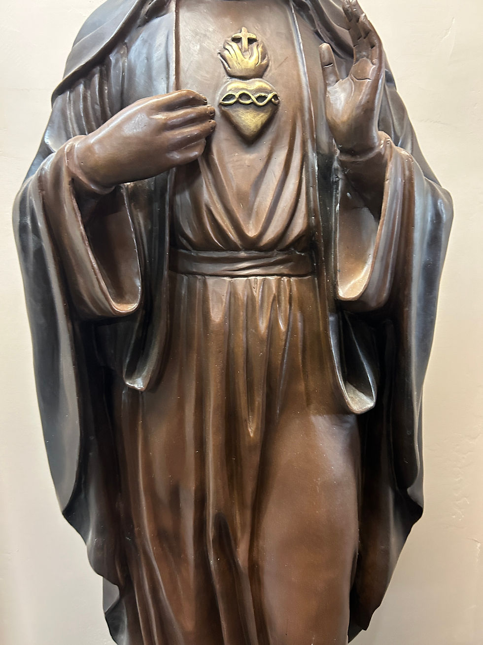 Thumbnail: Bronze Blessed Mary Statue Church Statue