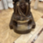 Thumbnail: Bronze Sitting Jesus Statue