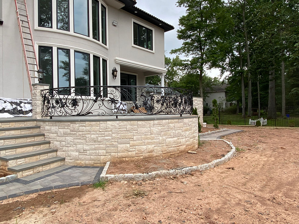 Thumbnail: Wrought Iron Railings