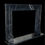 Thumbnail: Nero Marble Modern Fireplace Mantel