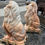 Thumbnail: Marble Estate Sunshine Seated Lions