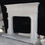 Thumbnail: Marble Carved Gothic Fireplace Mantel