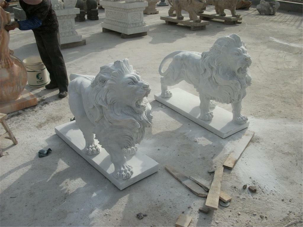 Marble Lions