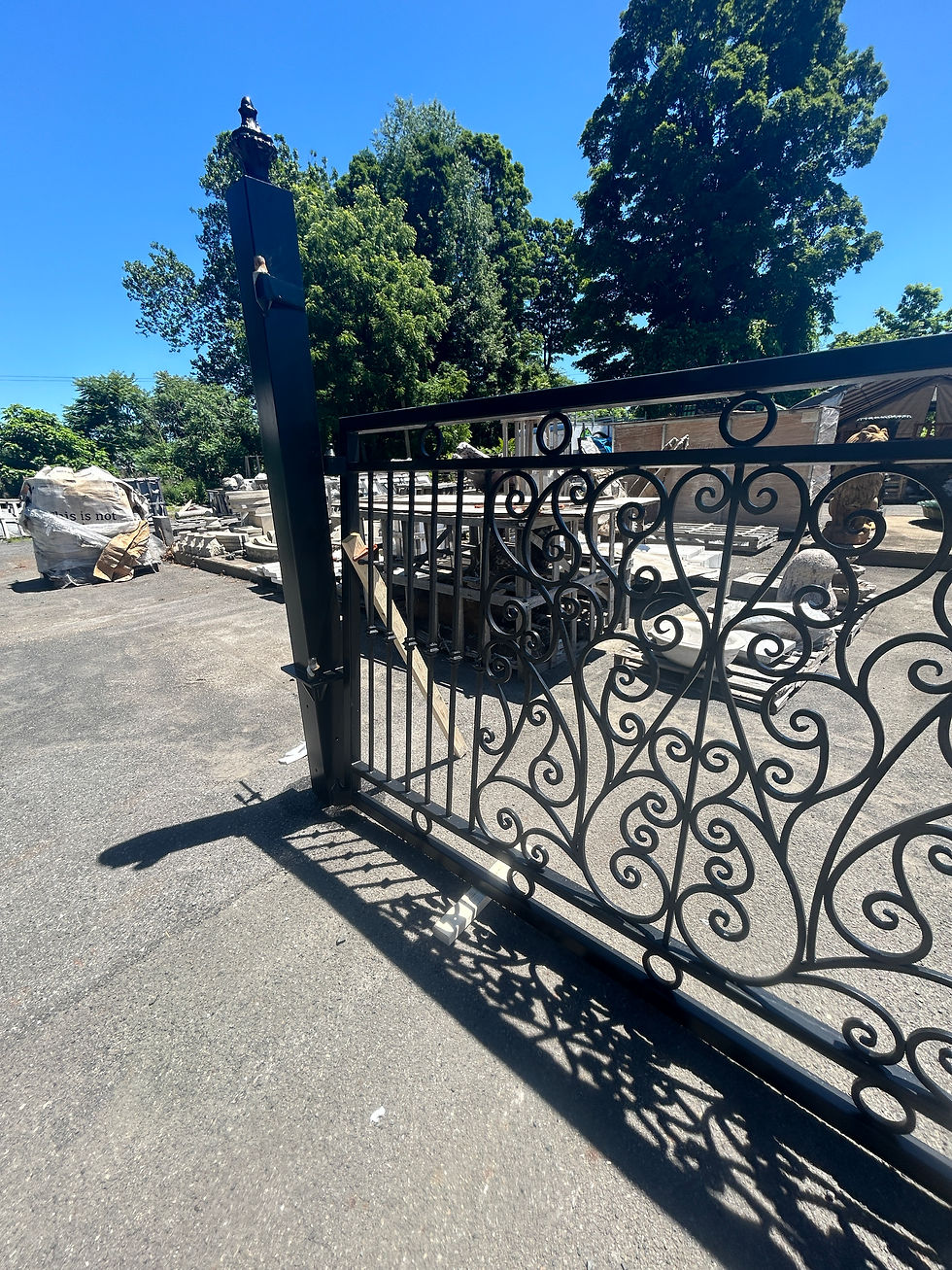 Thumbnail: Wrought Iron Estate Driveway Gates