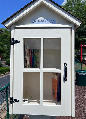 The Little Free Library at Toccoa First Methodist Church