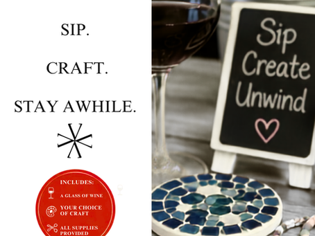 Sip, Create & Stay Awhile: Craft & Wine at MCV Wines