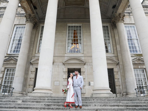 Timeless Elegance: The Wedding of Lillia and Rhys at Leeds Town Hall