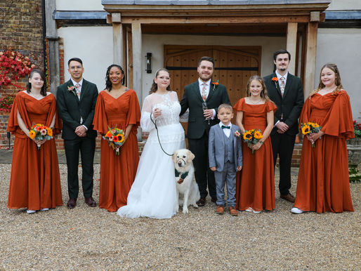 An Enchanting Winter Wedding: Sophie and James at Lillebrook Manor